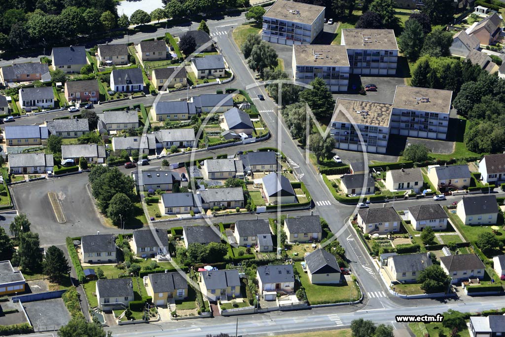 Photo arienne de Mayenne (la Mauhitire)