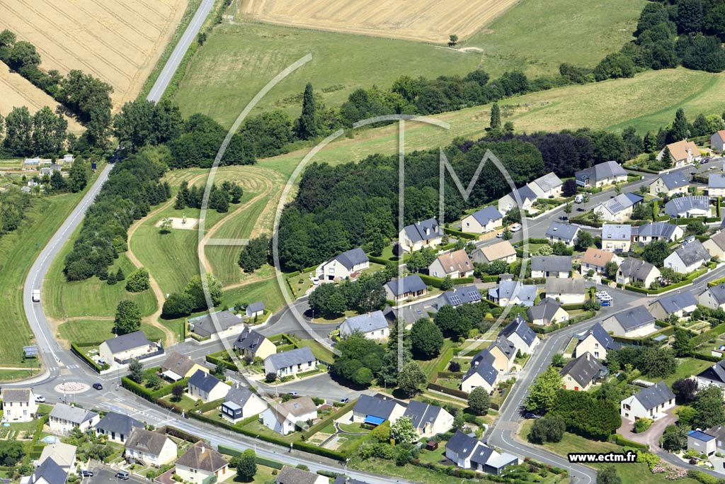Photo arienne de Mayenne (la Touche)