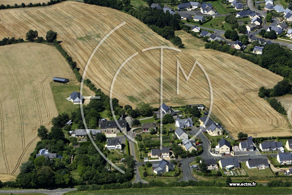 Photo arienne de Mayenne (la Vannerie)