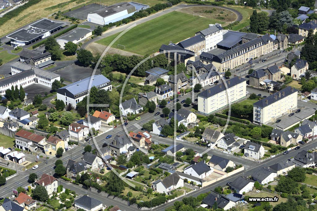 Photo arienne de Mayenne (les Valles)