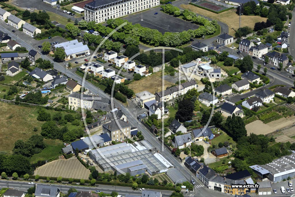 Photo arienne de Mayenne (Quartier Mayran)