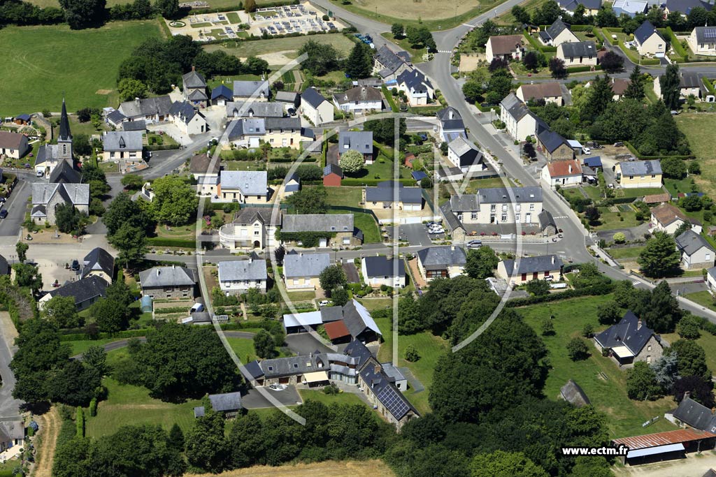 Photo arienne de Parign-sur-Braye