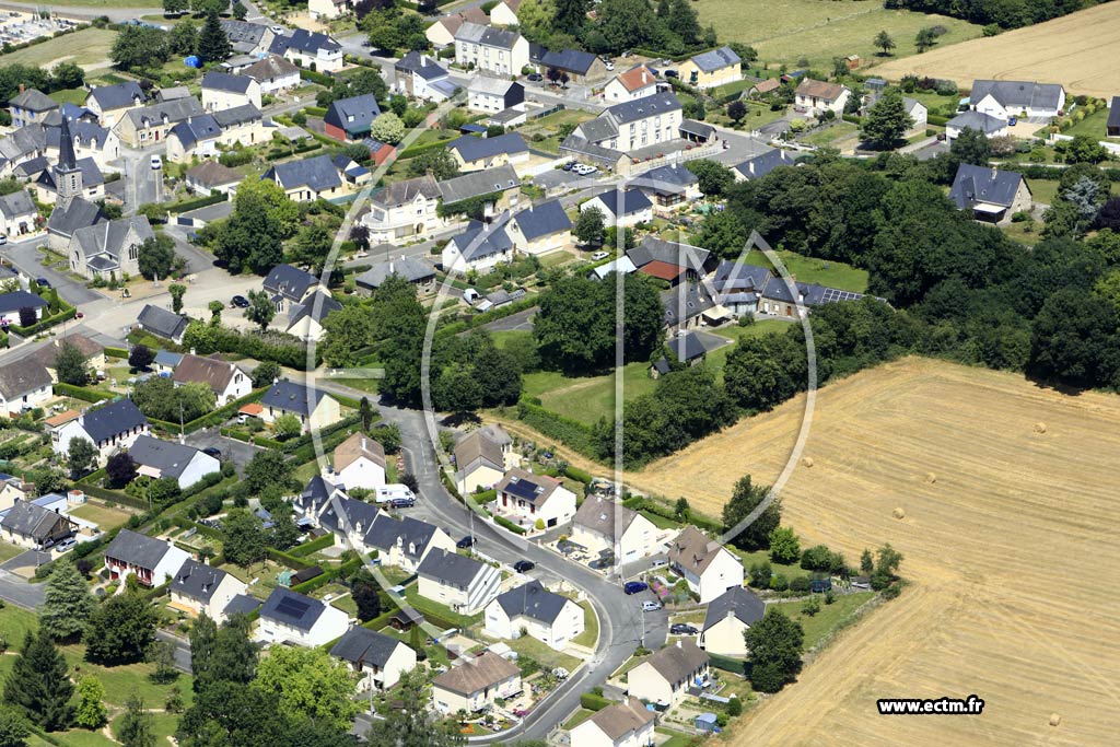 Photo arienne de Parign-sur-Braye