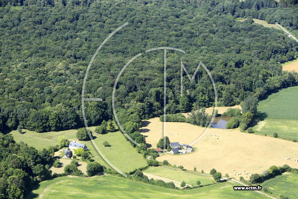 Photo arienne de Plac (la Braudire)