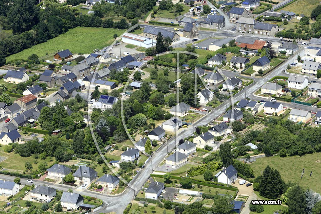 Photo arienne de Saint-Georges-Buttavent