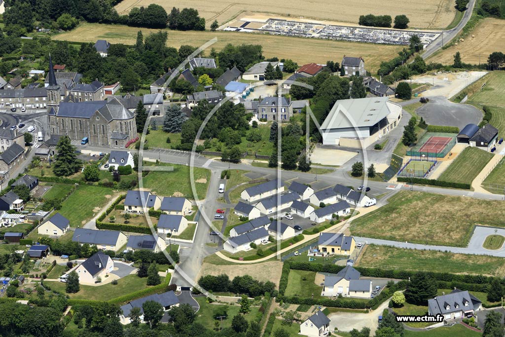 Photo arienne de Saint-Georges-Buttavent