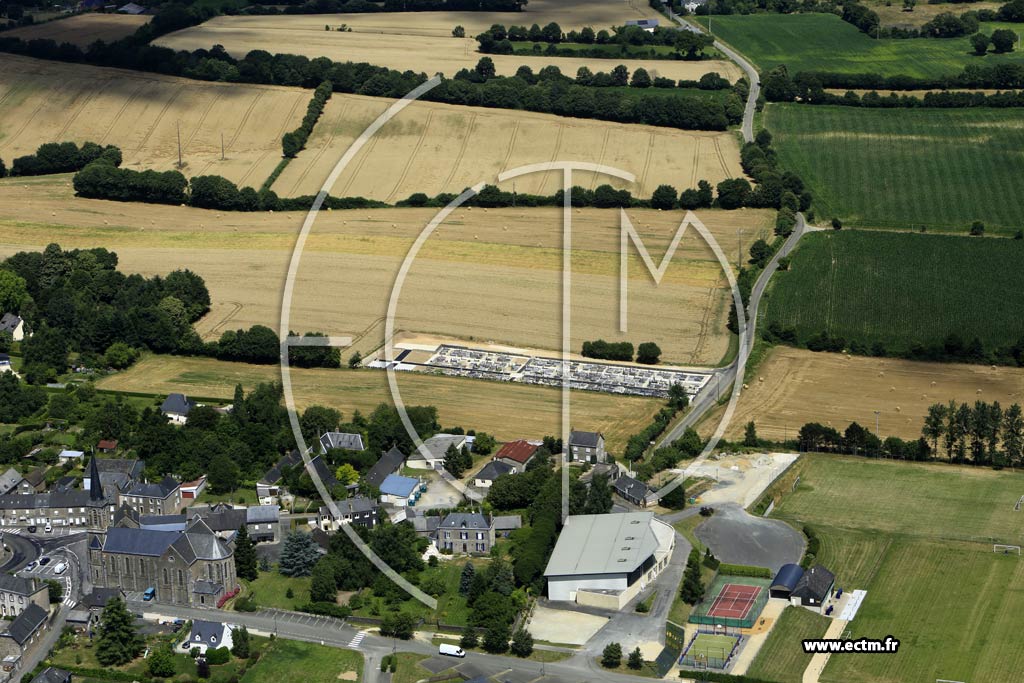 Photo arienne de Saint-Georges-Buttavent