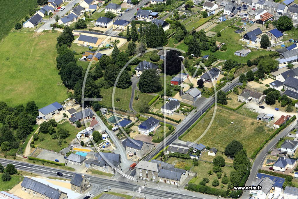 Photo arienne de Saint-Georges-Buttavent