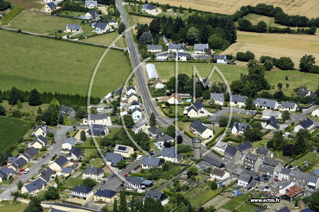 Photo arienne de Saint-Georges-Buttavent