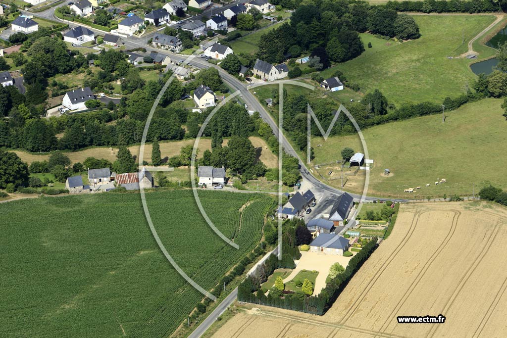 Photo arienne de Saint-Georges-Buttavent