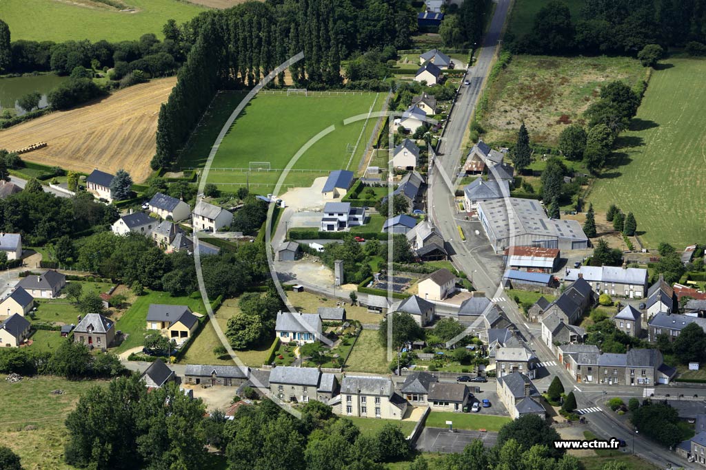 Photo arienne de Saint-Mars-sur-Colmont