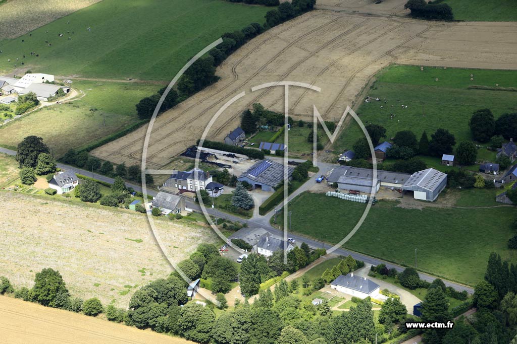 Photo arienne de Saint-Mars-sur-Colmont