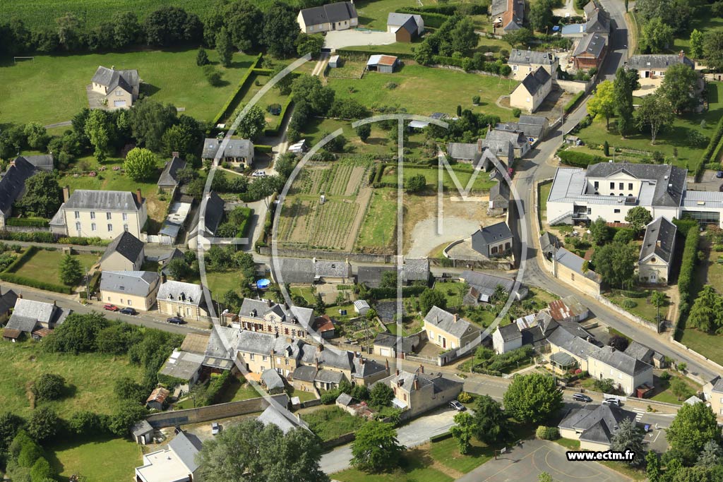 Photo arienne de Boure