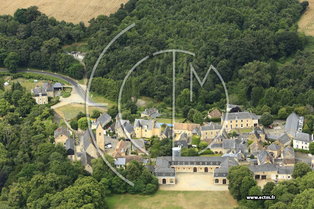 Photo arienne de Juign-sur-Sarthe