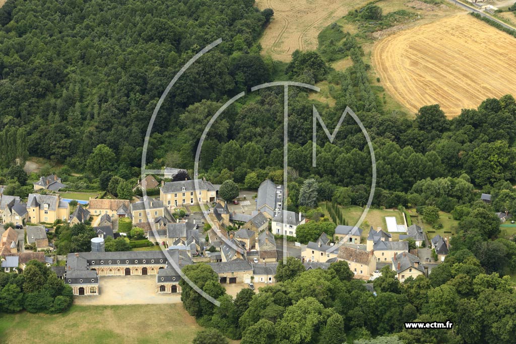 Photo arienne de Juign-sur-Sarthe
