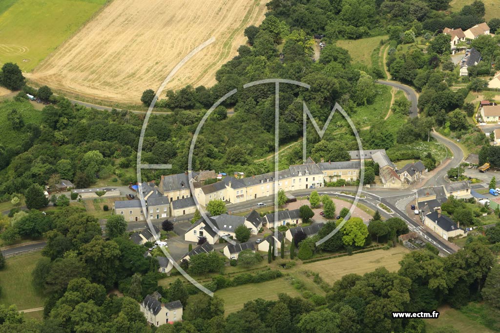Photo arienne de Juign-sur-Sarthe