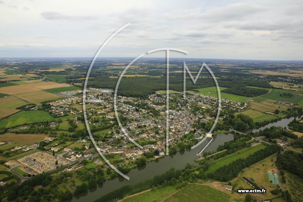 Photo arienne de Parc-sur-Sarthe