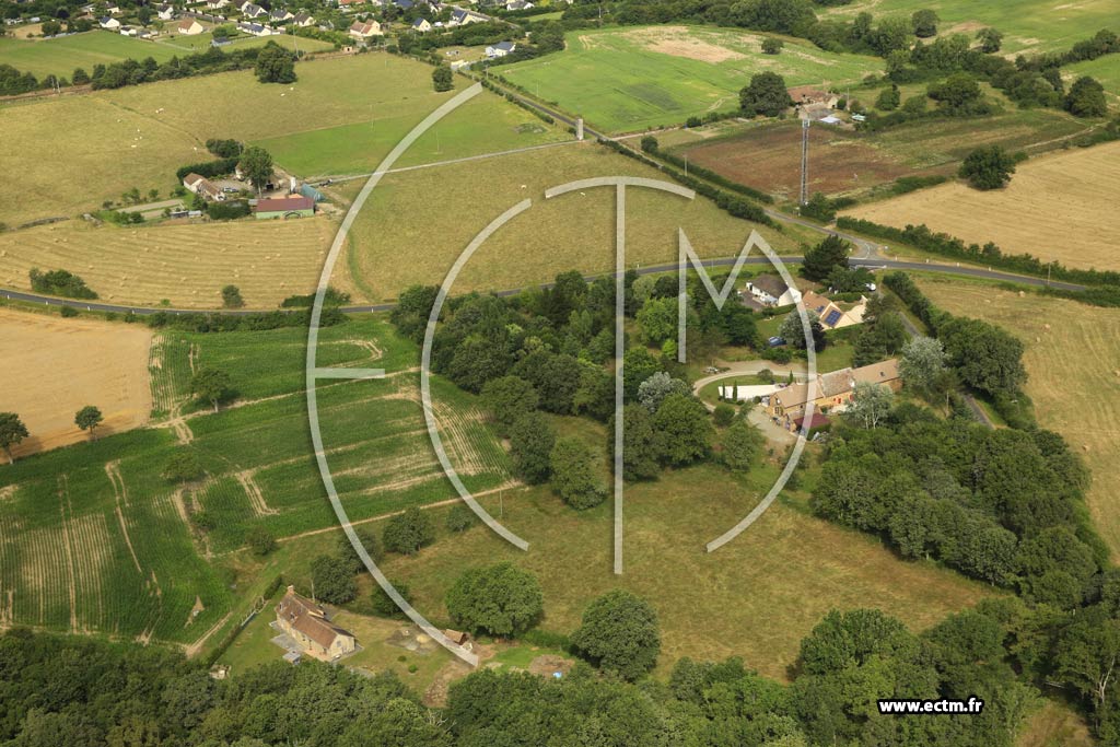 Photo arienne de Pinc (les Fosses - le Clos - les Brosses)