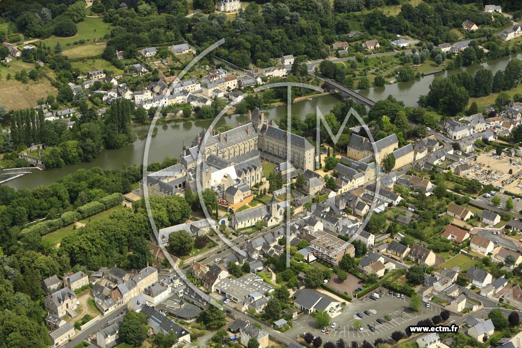 Photo arienne de Solesmes