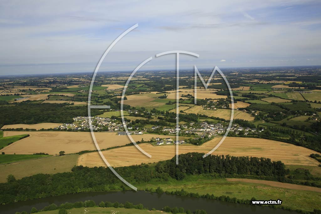Photo arienne de Souvign-sur-Sarthe
