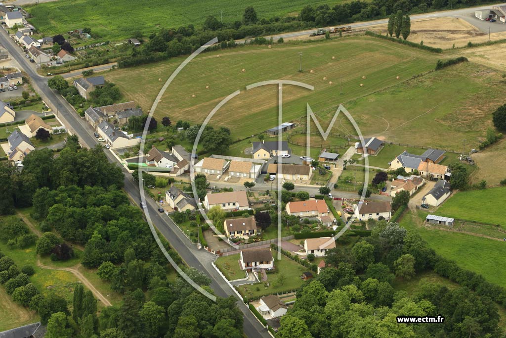 Photo arienne de Vion (la Chappelle du Chne)