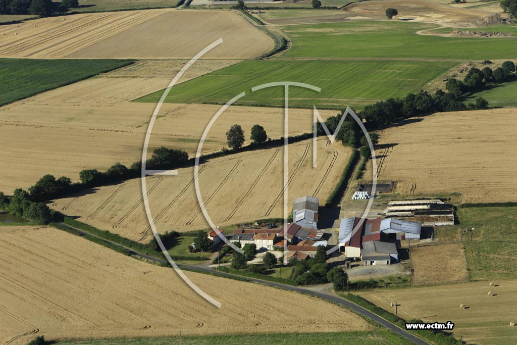 Photo arienne de Bouill-Saint-Paul (Chteau Gaillard)