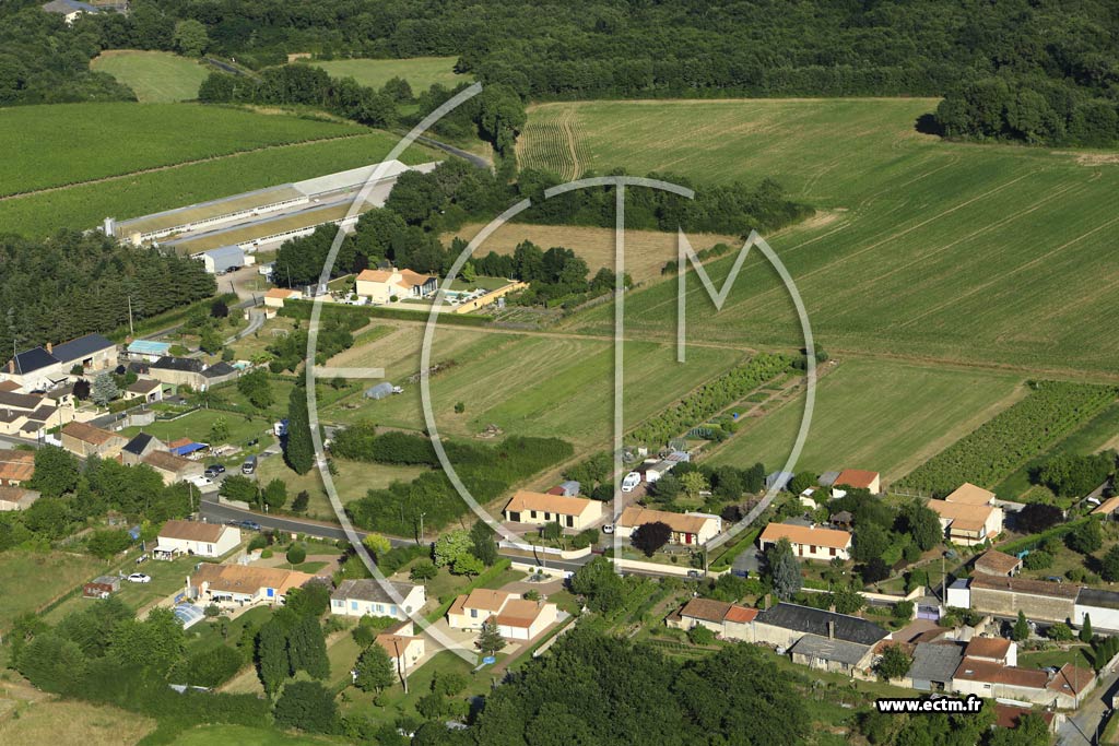 Photo arienne de Mauz-Thouarsais (Soulbrois)