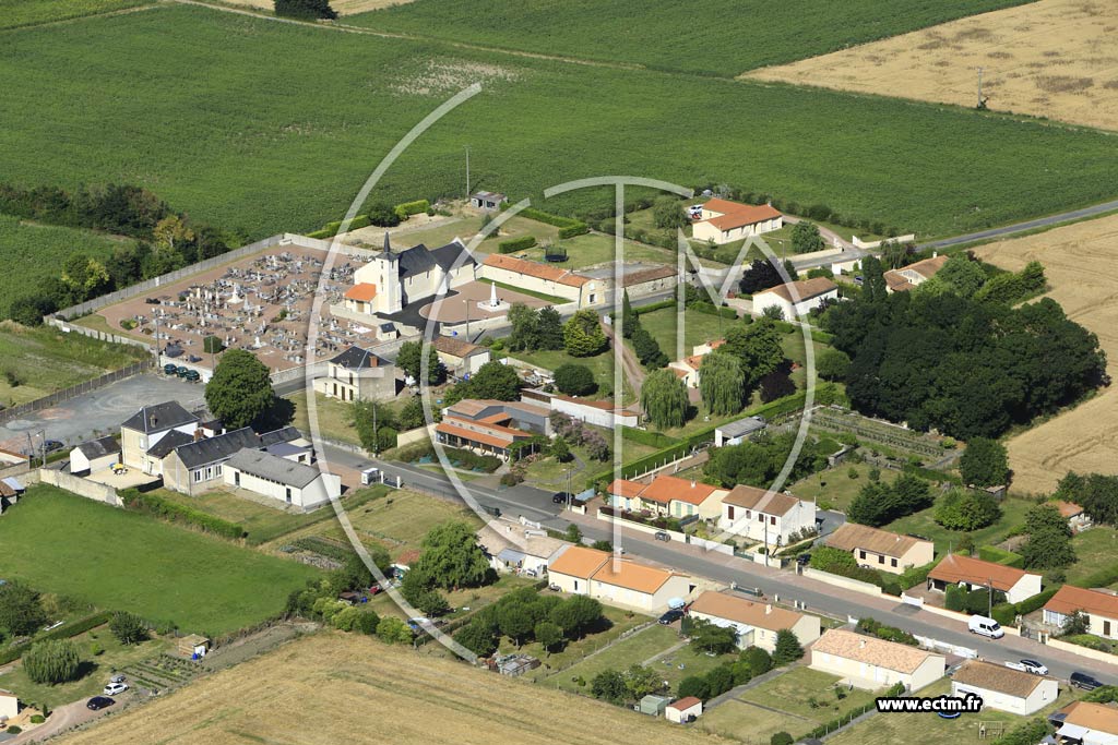 Photo arienne de Saint-Cyr-la-Lande