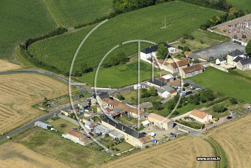 Photo arienne de Saint-Cyr-la-Lande