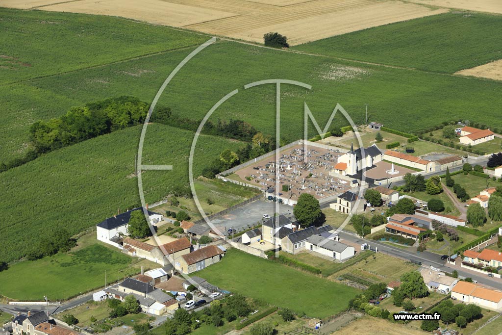 Photo arienne de Saint-Cyr-la-Lande