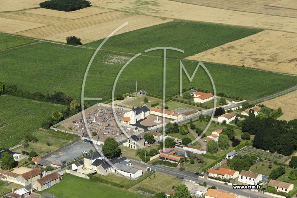 Photo arienne de Saint-Cyr-la-Lande