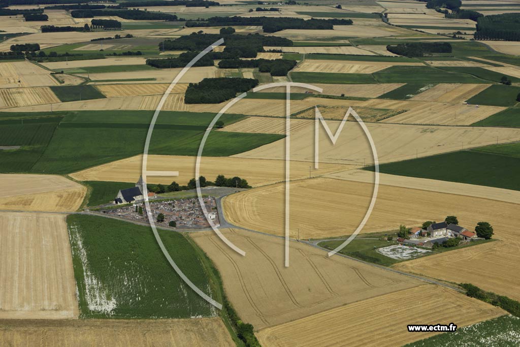 Photo arienne de Saint-Lger-de-Montbrun (Daym)