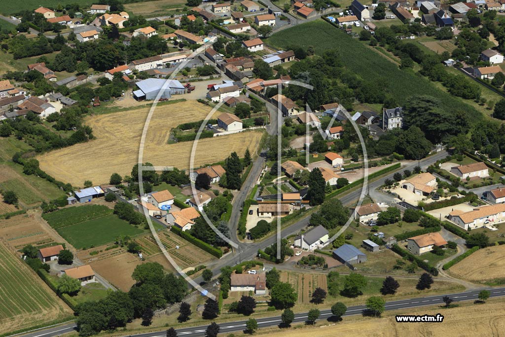 Photo arienne de Saint-Lger-de-Montbrun (Orb)