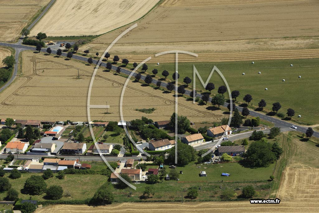Photo arienne de Saint-Lger-de-Montbrun (Orb)