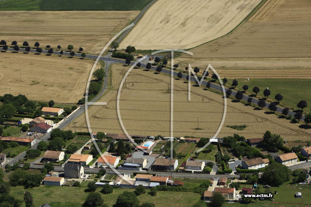 Photo arienne de Saint-Lger-de-Montbrun (Orb)