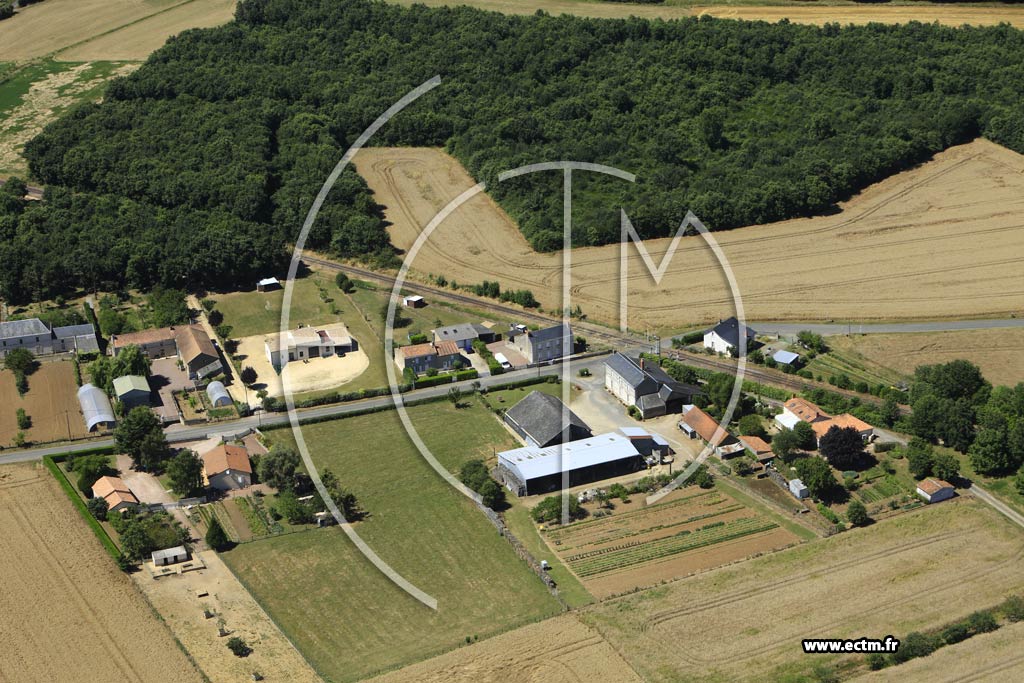 Photo arienne de Saint-Lger-de-Montbrun (Orb)