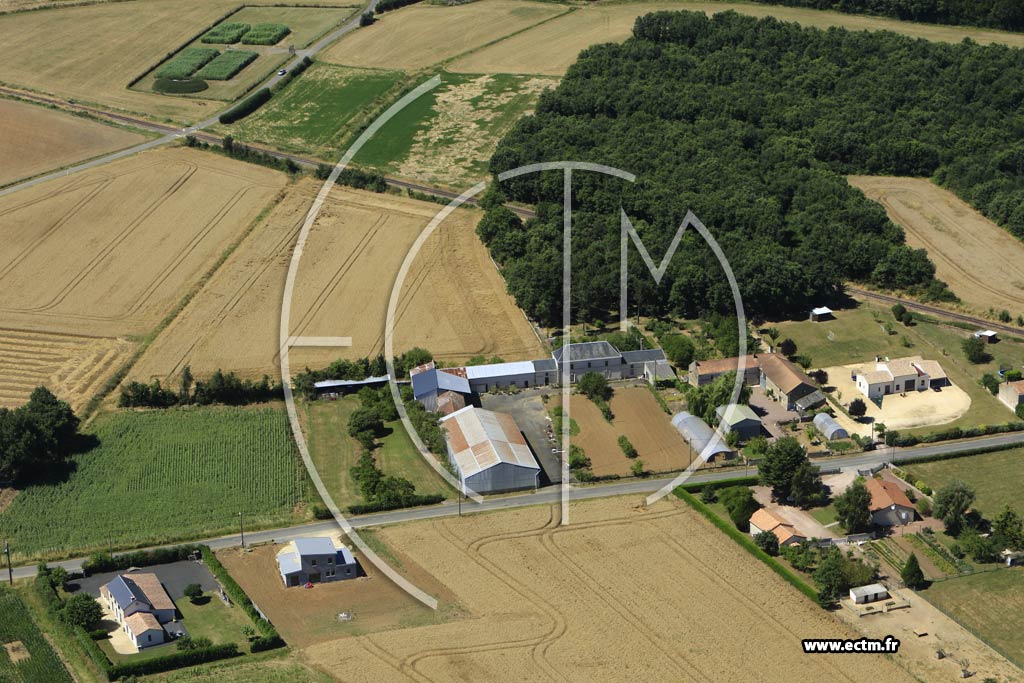 Photo arienne de Saint-Lger-de-Montbrun (Orb)