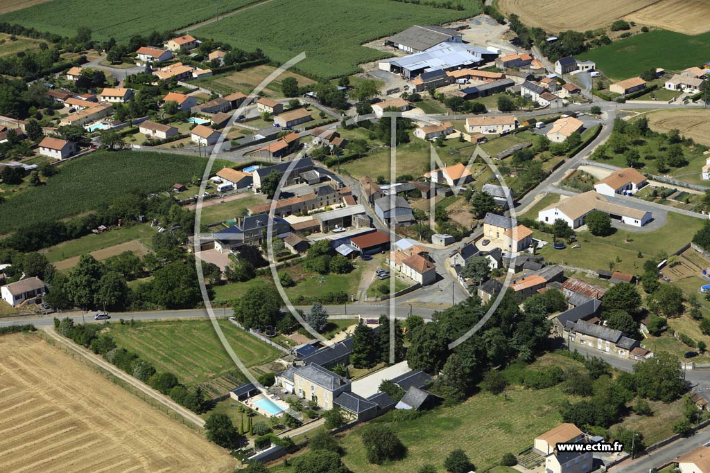 Photo arienne de Saint-Lger-de-Montbrun (Orb)