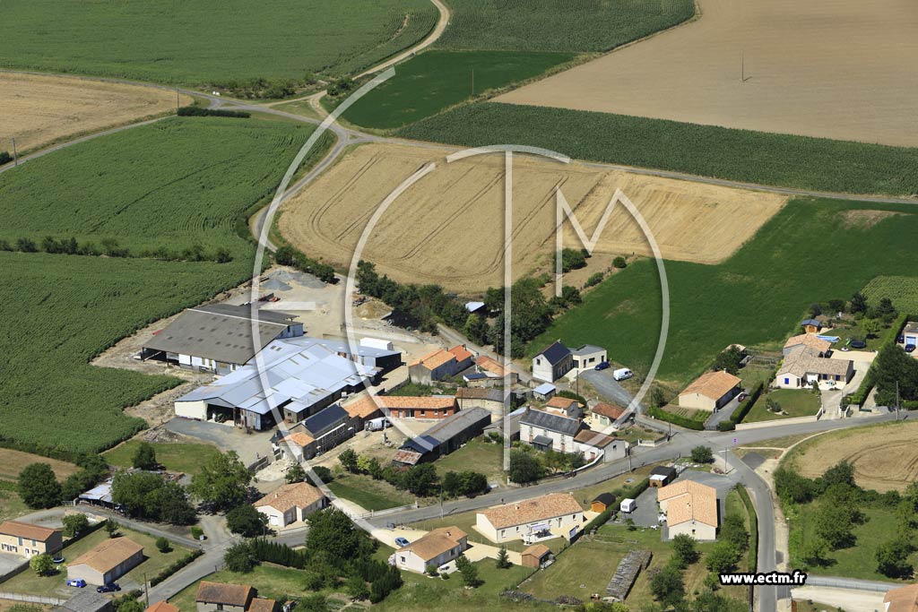 Photo arienne de Saint-Lger-de-Montbrun (Orb)