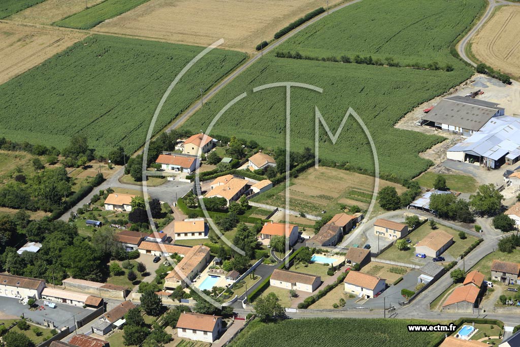 Photo arienne de Saint-Lger-de-Montbrun (Orb)