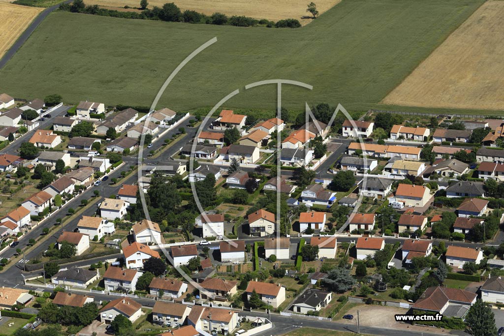 Photo arienne de Sainte-Radegonde