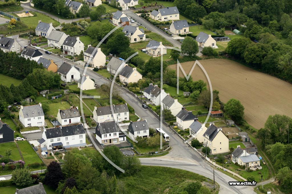 Photo arienne de Brasparts (Kerangoff)