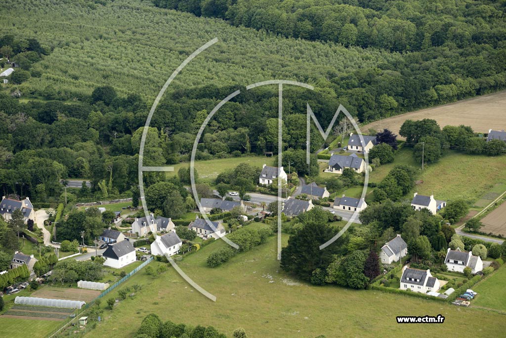 Photo arienne de Combrit (Pen Ar Gann)