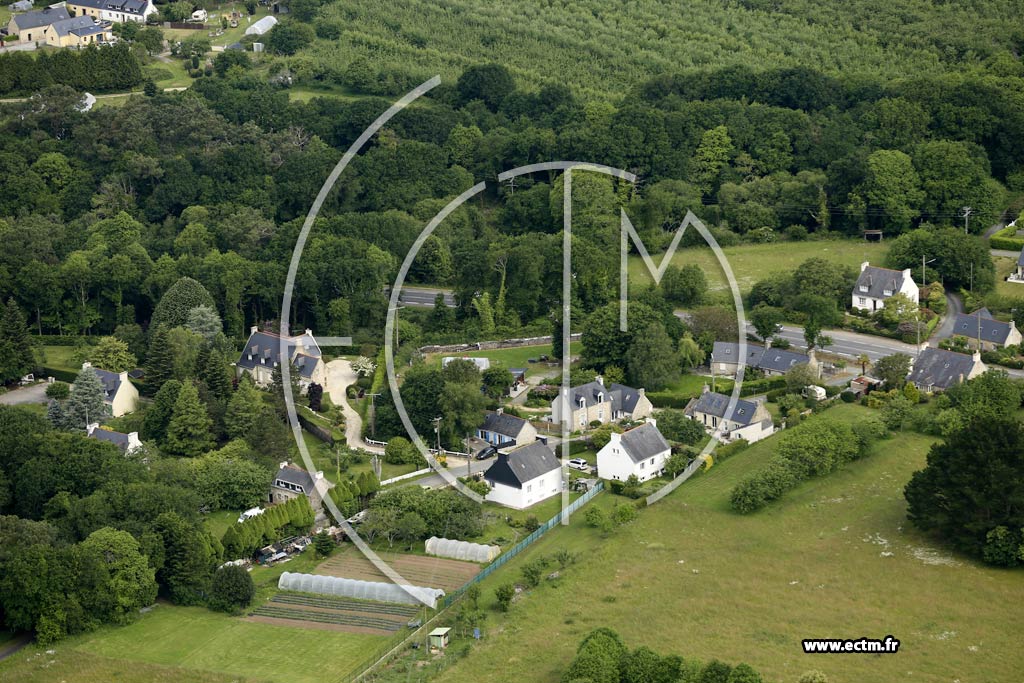 Photo arienne de Combrit (Pen Ar Gann)