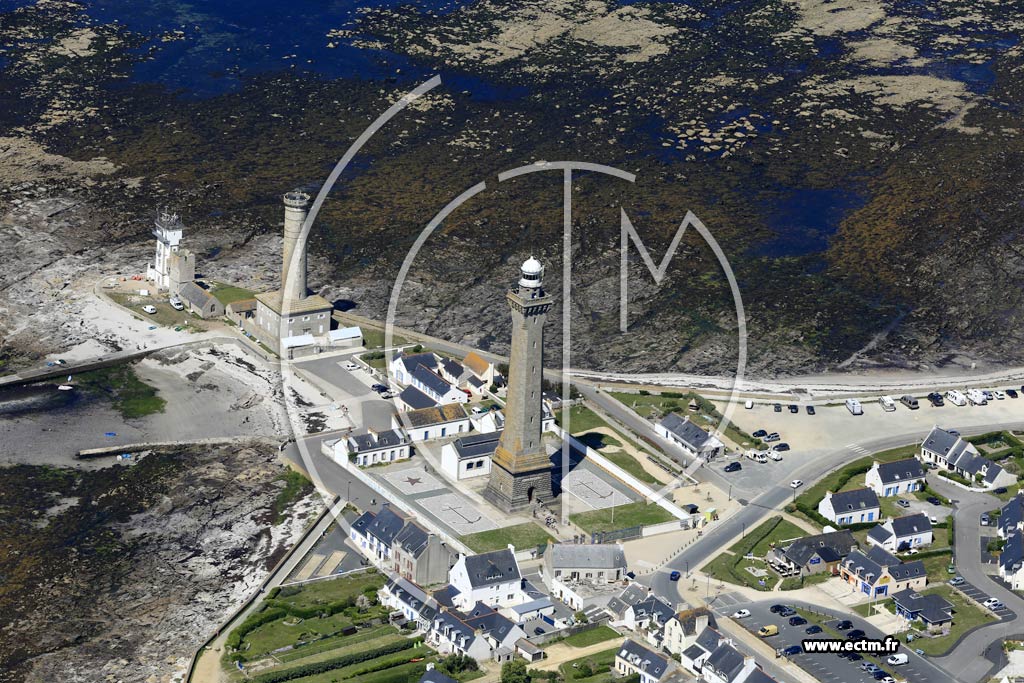 Photo arienne de Penmarch (Phare d'Eckmhl)