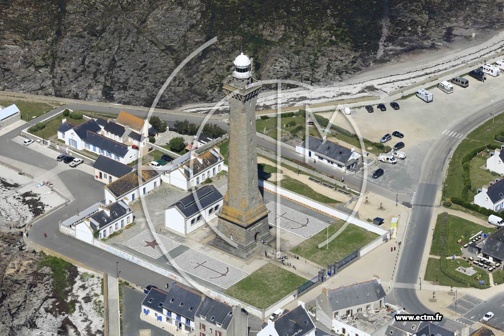 Photo arienne de Penmarch (Phare d'Eckmhl)