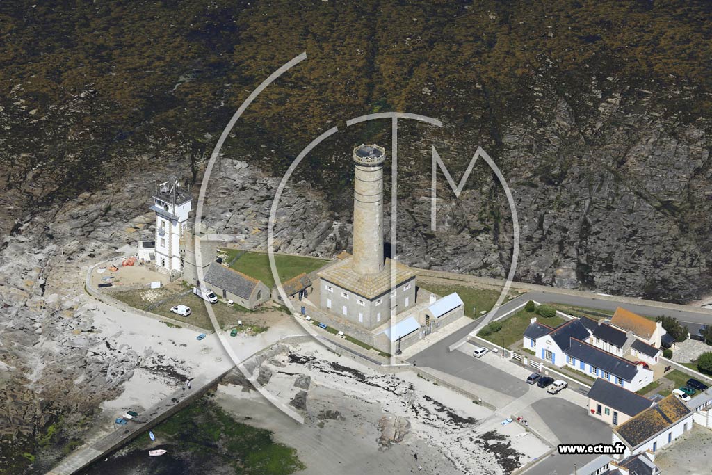 Photo arienne de Penmarch (Phare d'Eckmhl)