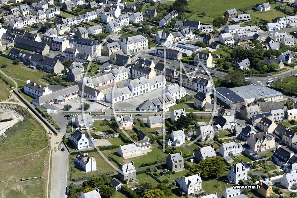 Photo arienne de Penmarch (Saint-Gunol)