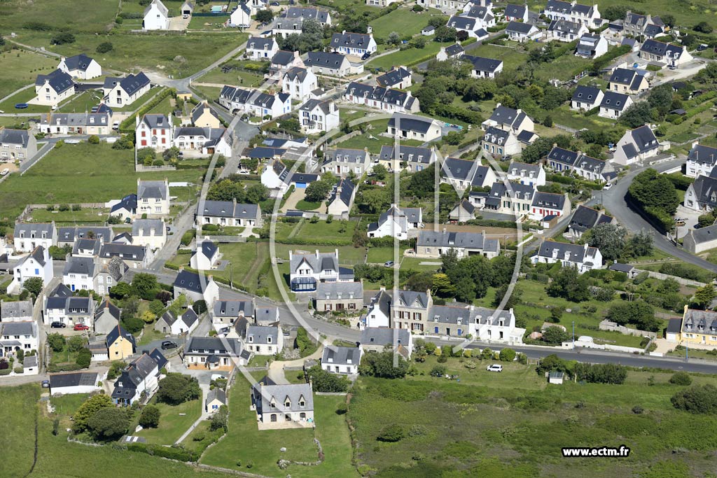 Photo arienne de Penmarch (Saint-Pierre)