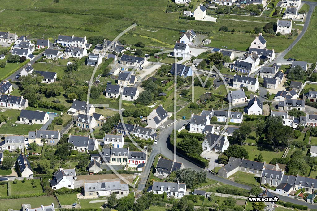 Photo arienne de Penmarch (Saint-Pierre)